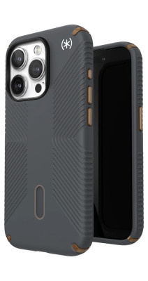 speck Presidio2 Grip + CL Case iPhone 15 Pro, Grey