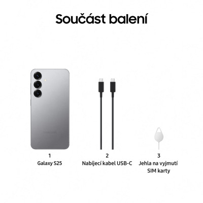 Samsung Galaxy S25 5G 256GB Silver
