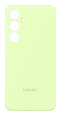 Samsung Silicone Case Galaxy S24+, Light Green