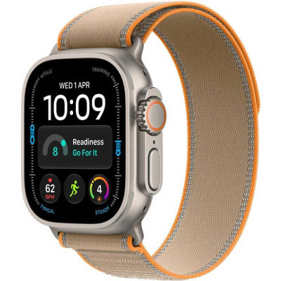 Apple Watch Ultra 4 Natural Titanium, Sand Trail, S/M