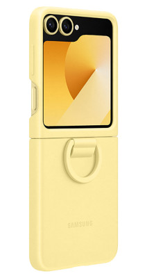 Samsung Silicone Case Z Flip6/Flip7 FE, Yellow