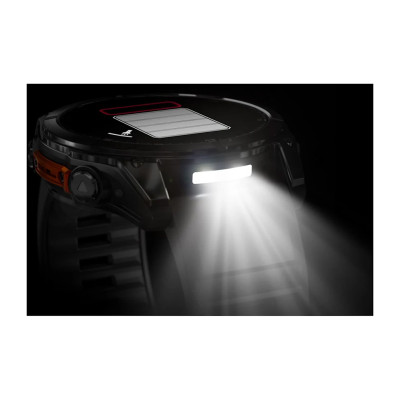 Garmin fenix 8 51mm,AMOLED,Glass,SlGr Steel/Blc SB