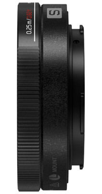 Panasonic Lumix 26 mm F8.0 pancake (MF) black