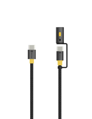 Tactical Stinger Cable USB-C/USB-C 1,5m, Black