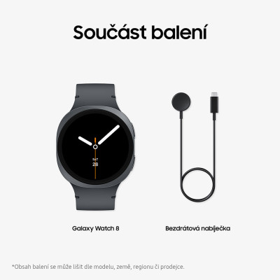 Samsung Galaxy Watch 8 (44mm,LTE) Graphite