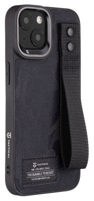 Tactical Camo Troop kryt iPhone 14, Black