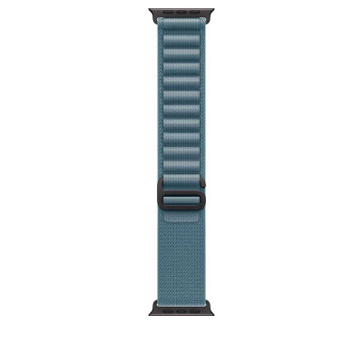 49mm Light Blue Alpine Loop - Medium - Black Titanium