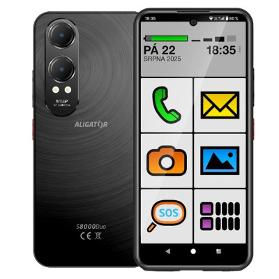 Aligator S8000 SENIOR Black