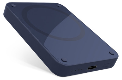 Epico 4200mAh Magnetic Wireless Powerbank, Blue