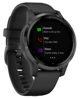 Garmin vívoactive4S Gray/Black Band