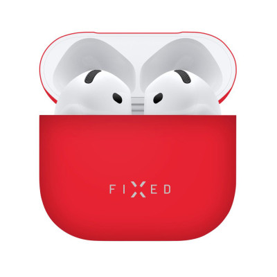 FIXED Silky pouzdro pro Apple AirPods 4, Red