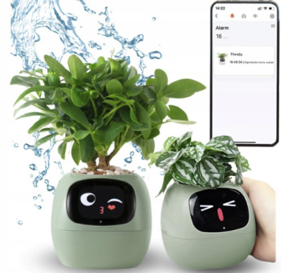 Inteligentní květináč PLANTSIO IVY zelený