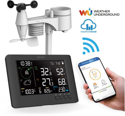 SENCOR SWS 10500 WIFI Meteostanice profesionální