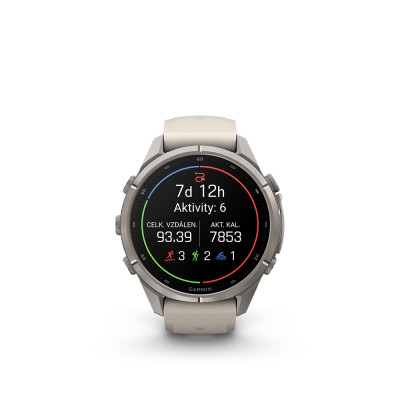 Garmin fenix 9 Pro inReach 43mm Titanium/FogGray SportBand