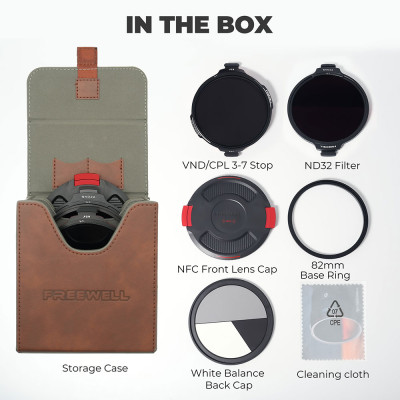 FREEWELL Real Locking Var. ND/CPL Filter Mega Kit