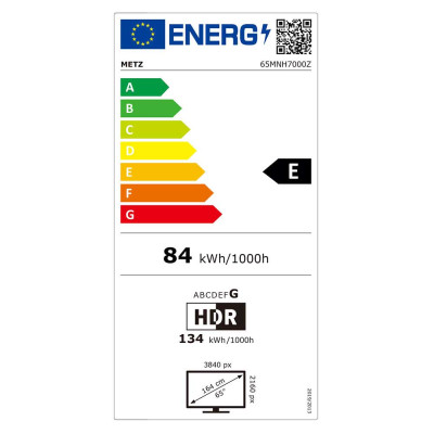 65" QD-MINILED Metz Smart TV 65MNH7000Z