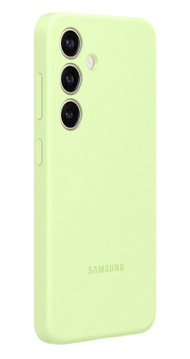 Samsung Silicone Case Galaxy S24, Light Green