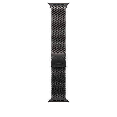 Apple 49mm Black Titanium Milanese Loop - Small