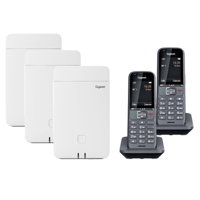 3x Gigaset N670 IP PRO & 2x S700H PRO