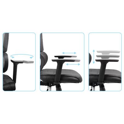 Sandberg ErgoFusion Gaming Chair Pro, černé
