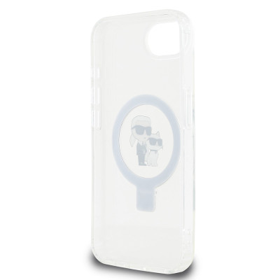 Karl Lagerfeld Ringstand MagSafe iPhone 16e, White