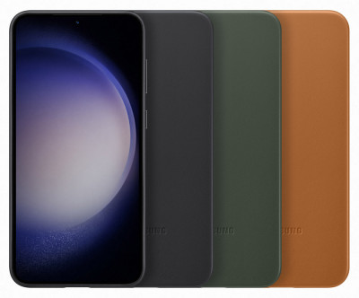 Samsung Leather Case Galaxy S23+, Green