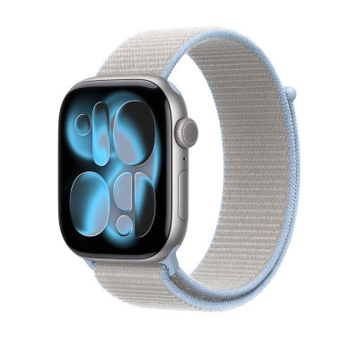 Apple 46mm Blue Mist Sport Loop