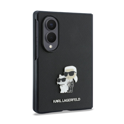 Karl Lagerfeld Saffiano K+CH Galaxy Z Fold 8 Black