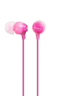 Sony MDR-EX15LPPI.AE hudební sluchátka do uší,Pink