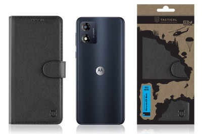 Tactical Field Notes Flip Motorola E13, Black