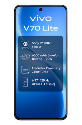 Vivo V70 Lite 5G 6+128GB Titanium Blue