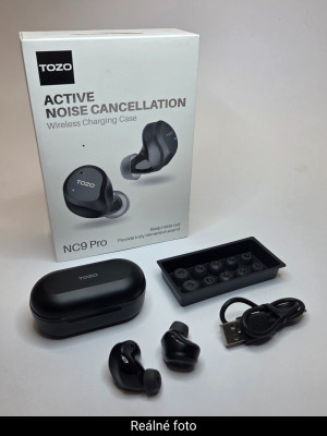 TWS sluchátka TOZO NC9 PRO