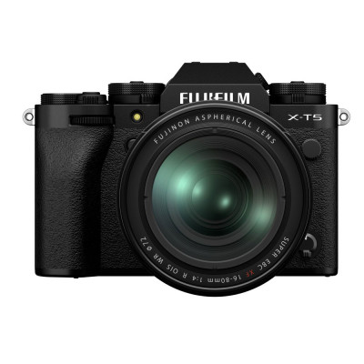 FujiFilm X-T5 body black + XF 16-80 mm