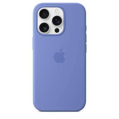 iPhone 16 Pro Silicone Case MagSafe Periwinkle