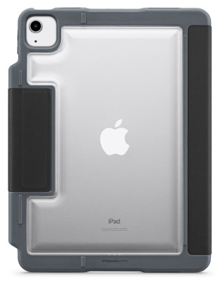 STM Dux Plus Flip iPad Air 11 M3/M2/5th/4th, Black