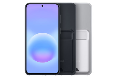 Samsung Card Slot Case Galaxy A57, Light Gray
