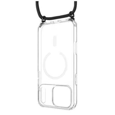 FIXED pouzdro MagPure Neck iPhone 17 Pro Max,Black