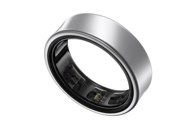Samsung Galaxy Ring Titanium Silver, Size 8