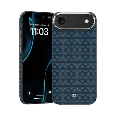 Benks ArmorGrid Kevlar Blue kryt na iPhone 17 Air