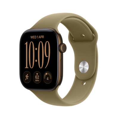 Apple Watch S12 Cell 46mm D.Bronze, Olive SB, S/M
