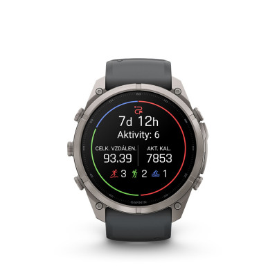 Garmin fenix 9 Pro inReach 51mm Titanium/Graphite Sport Band