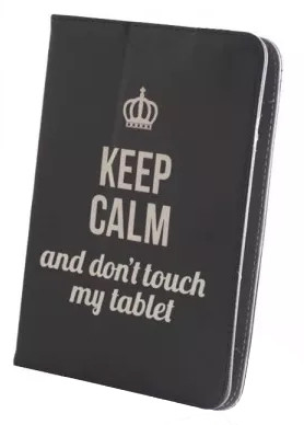 GreenGo Univerzální Pouzdro Keep Calm 7-8"