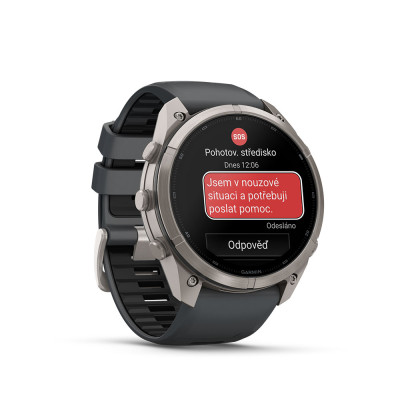 Garmin fenix 9 Pro inReach 51mm Titanium/Graphite Sport Band
