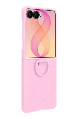 Samsung Silicone Ring Magnet Galaxy Z Flip8, Pink