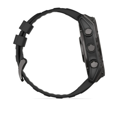Garmin fenix 8 51mm,AMOLED,Glass,SlGr Steel/Blc SB