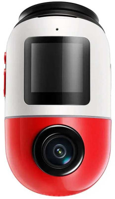70mai Cam X800 4K červená SET + Rear Cam + 128GB microSD karta