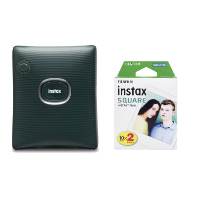 Fujifilm Instax Square Link Mid. Green EX D+film