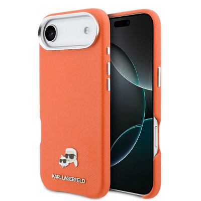 Karl Lagerfeld Heads Pins MagSafe iPhone Air Orang