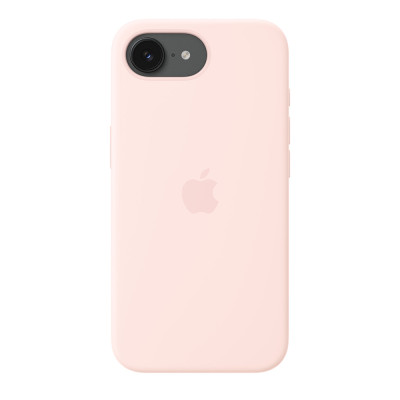 iPhone 17e Silicone Case with MagSafe – Soft Pink
