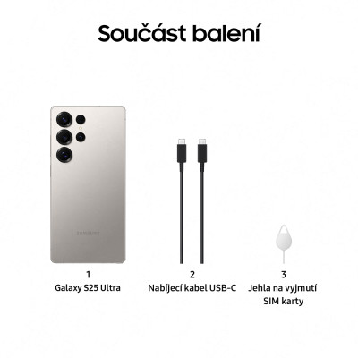 Samsung Galaxy S25 Ultra 5G 256GB Titanium